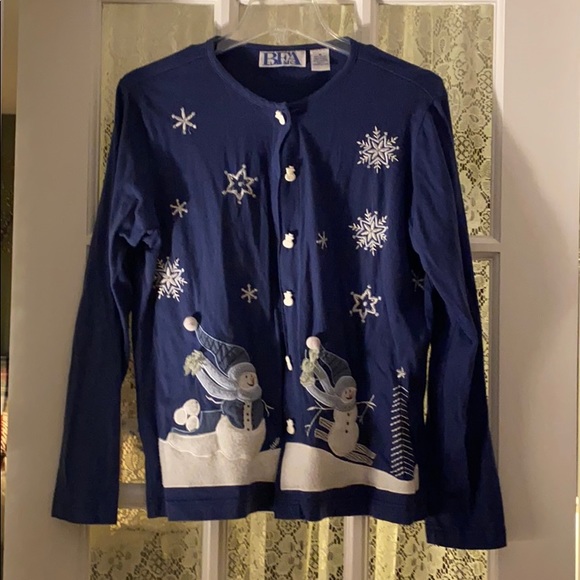 Women’s snowman top - Picture 1 of 5